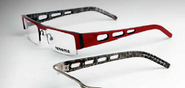 Brille rot